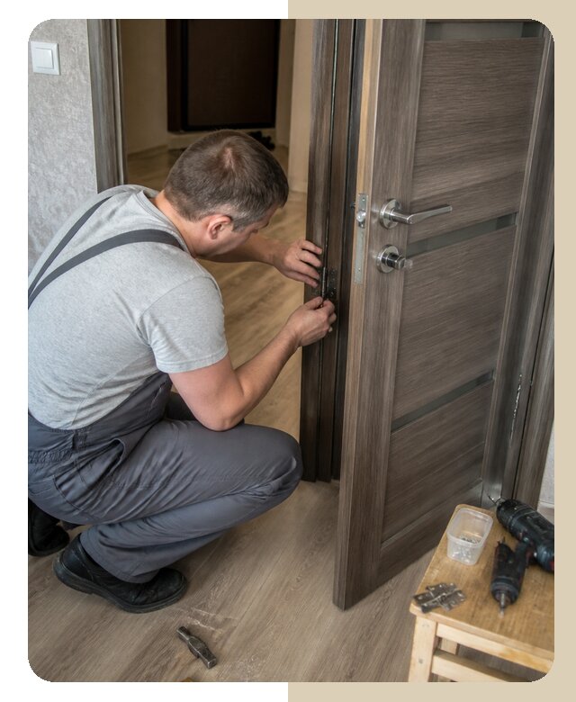 Замена дверных петель в Киржаче по цене от 2578 р. | Дверной